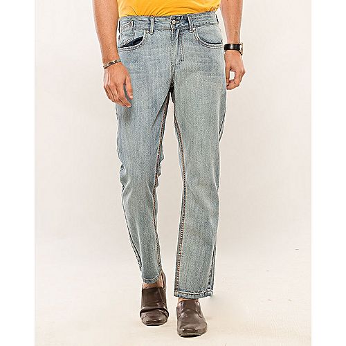 straight cropped jeans mens