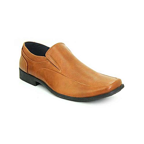 Bata Tan PVC Close Casual Shoes For Men 