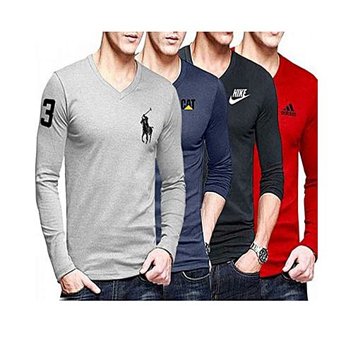 branded v neck t shirts