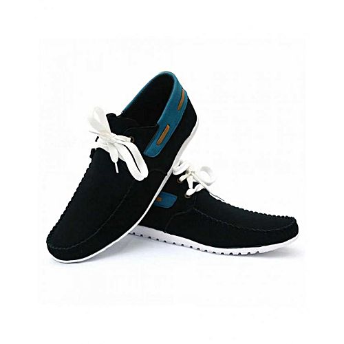 Daraz Shoes Black Sneakers For Men MS 