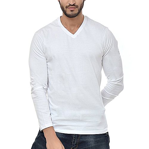 full sleeve v neck t shirts for mens