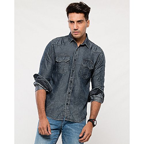 random wash jeans