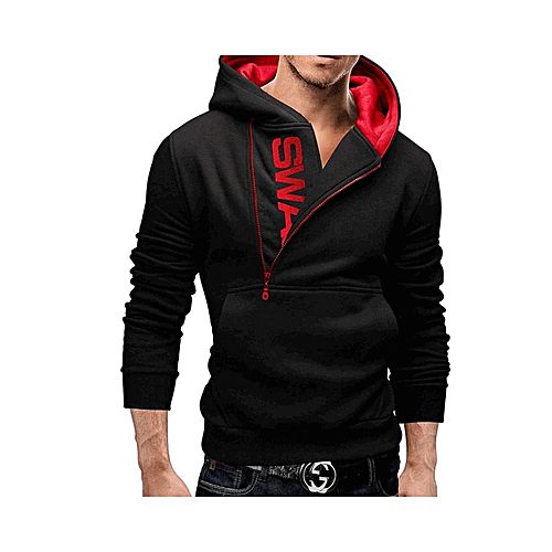 black stylish hoodie