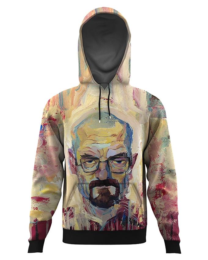 bad multicolor hoodie