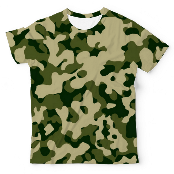 camouflage print shirt