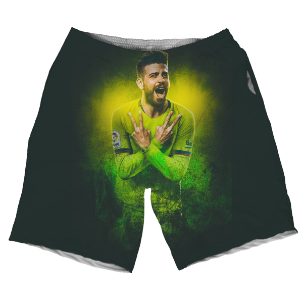 mens pique shorts