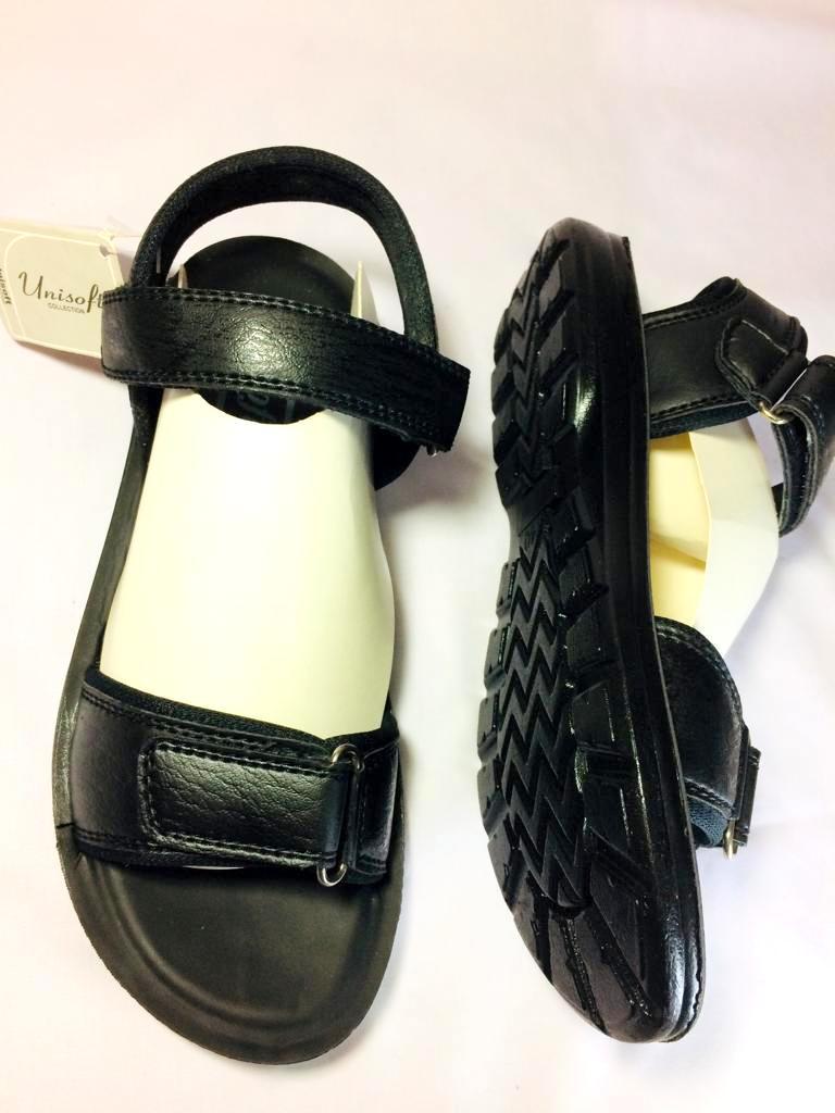 mens slides with velcro strap