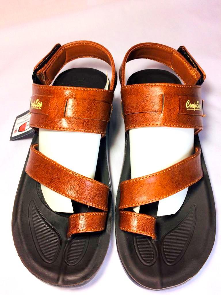 mens slides with velcro strap