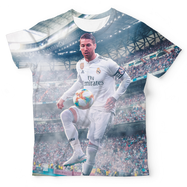 real madrid t shirt sergio ramos