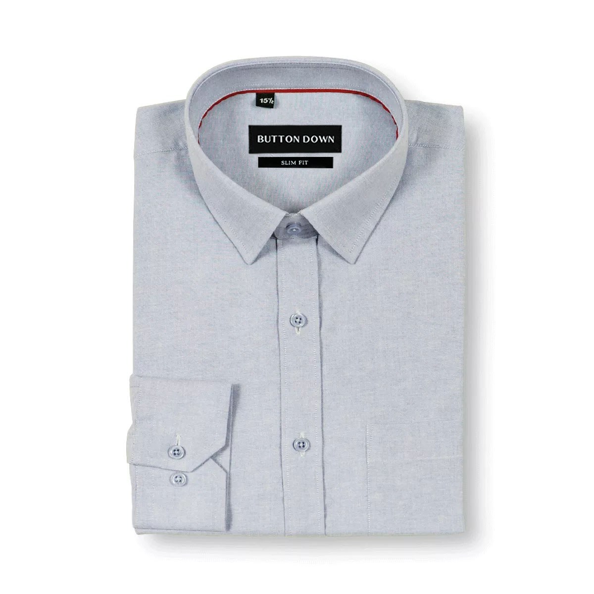 Edenrobe Men's White Shirt Plain - EMTSB21-054