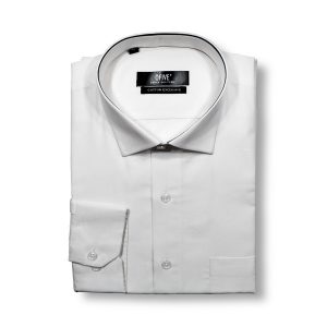 Buttondown White Plain Slim Fit Shirt