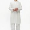 Edenrobe Shalwar Suits EMTKS22S-40926 - Off White