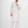 Edenrobe Shalwar Suits EMTKS21S-40939 - Light Grey