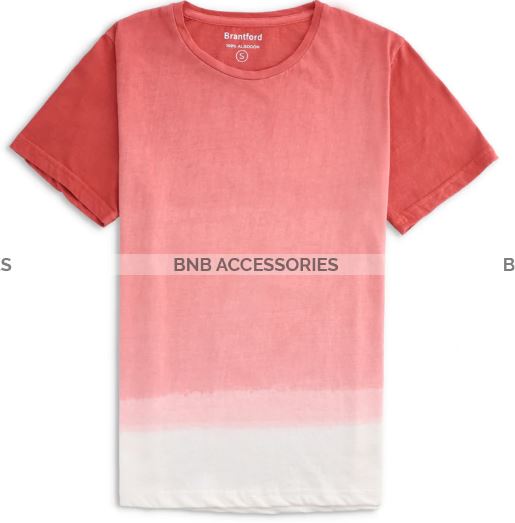 Edenrobe T-Shirts Men's Burgundy Basic Tee - EMTBT22-003