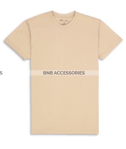 BnB Accessories Red Half Sleeves Round Neck T-Shirt For Men