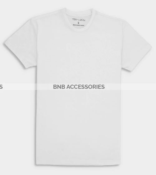 BnB Accessories Red and White Two Tone T-Shirt For Men