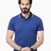 Edenrobe Men's Black Polo Shirt - EMTPS22-014