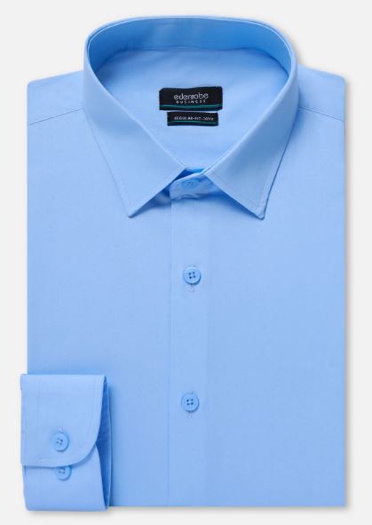 Edenrobe Men's Blue Shirt - EMTSI21-50204