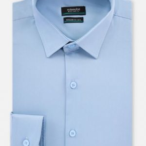 Edenrobe Men's Blue Shirt Plain - EMTSB21-039