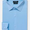 Edenrobe Men's Blue Shirt Plain - EMTSB21-037