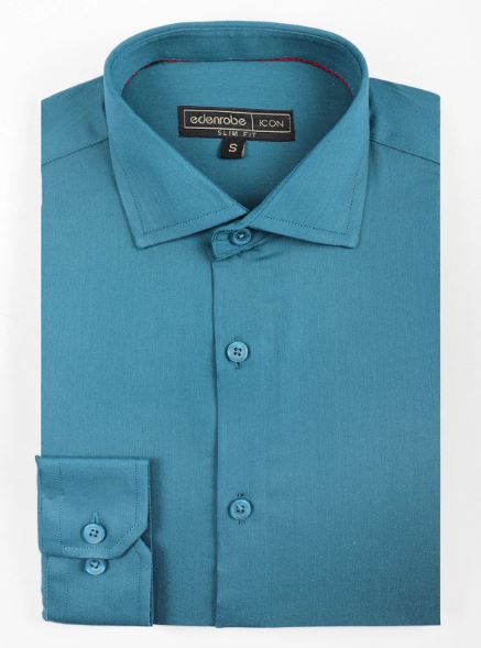 BnB Accessories Sky Blue with Black Collar Polo For Men