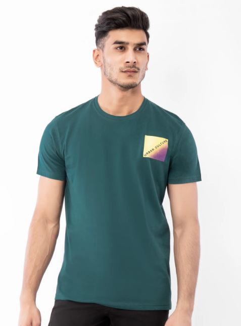 TS ACE Print (S21) Men T Shirt V/N L Green