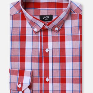 ACE MEN'S SHIRTS AMTCSW21-044 Red