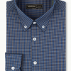 Edenrobe Men's Grey & Brown Shirt - EMTSI22-50252