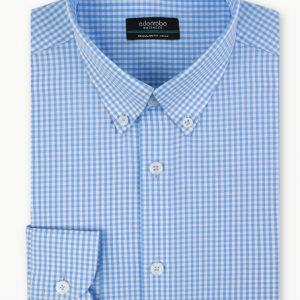 Edenrobe Men's Blue & White Shirt - EMTSB22-077