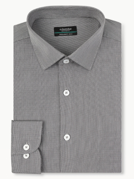 Edenrobe Men's Grey Shirt - EMTSB22-076