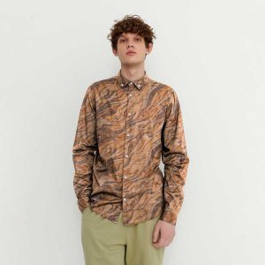 Elo Louis Philippe Ghiyathi Allover Printed Casual shirt for men